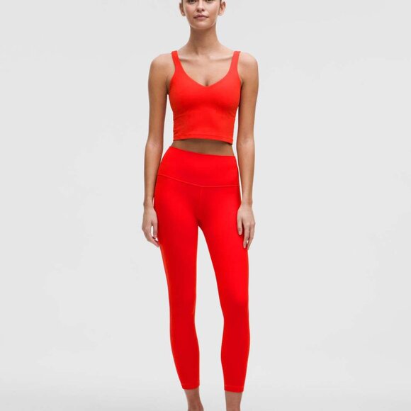 NWT Lululemon Align Tank Top *Light Support, A/B Cup Hot Heat Size 2 - Picture 2 of 9